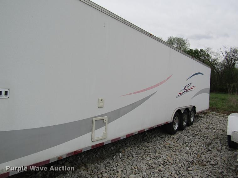 image for item DD8417 2006 Aluminum Cargo Trailers ACTLQ8538TTA4 enclosed cargo trailer