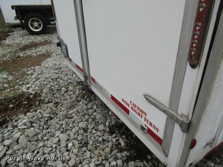image for item DD8417 2006 Aluminum Cargo Trailers ACTLQ8538TTA4 enclosed cargo trailer