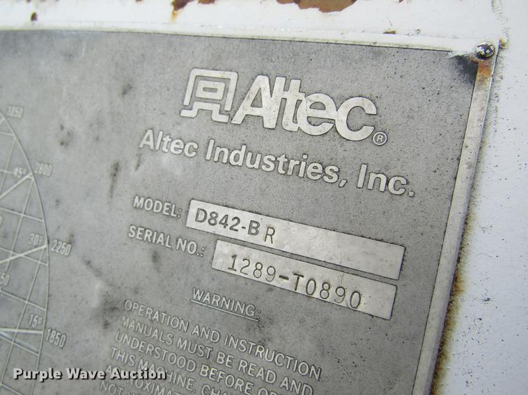 image for item DD8418 1996 International 4800 digger derrick truck