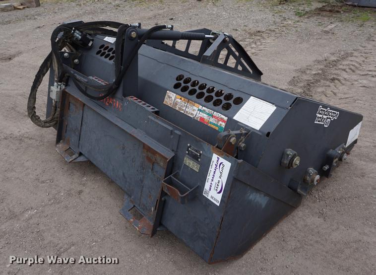 image for item DE3283 2008 Bobcat 6B skid steer landscape rake