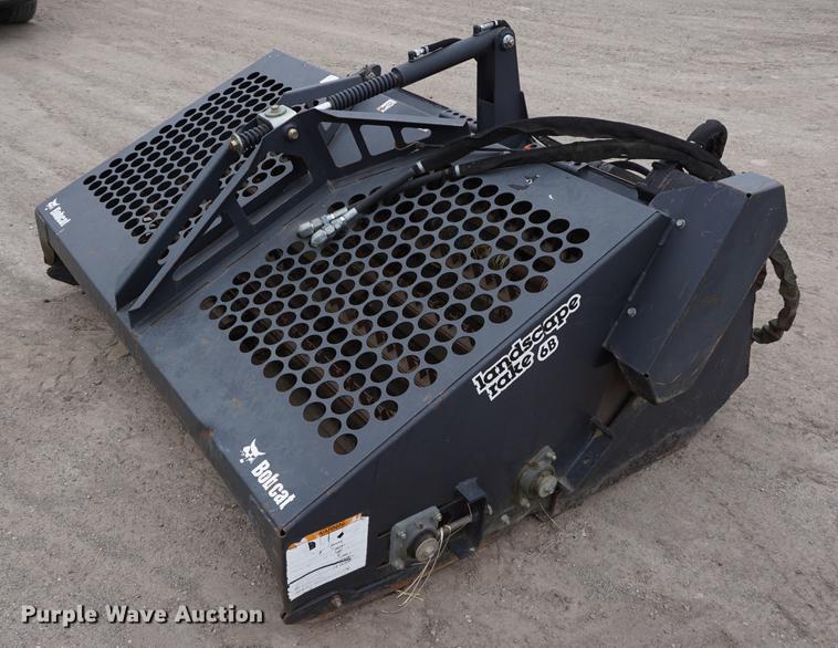 image for item DE3283 2008 Bobcat 6B skid steer landscape rake