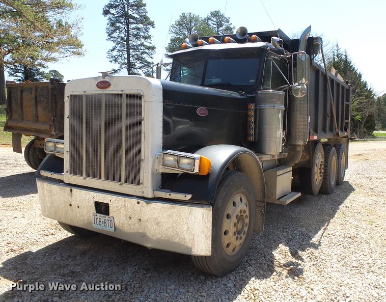 image for item DE3632 1993 Peterbilt 379 dump truck