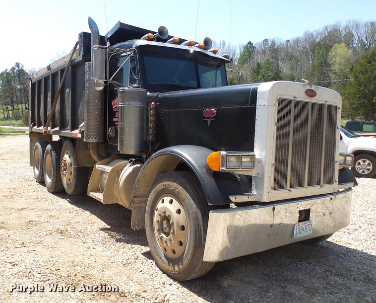 image for item DE3632 1993 Peterbilt 379 dump truck