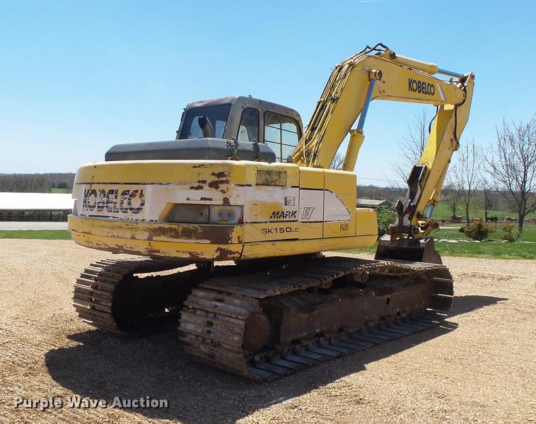 image for item DE3634 1997 Kobelco SK150LC excavator