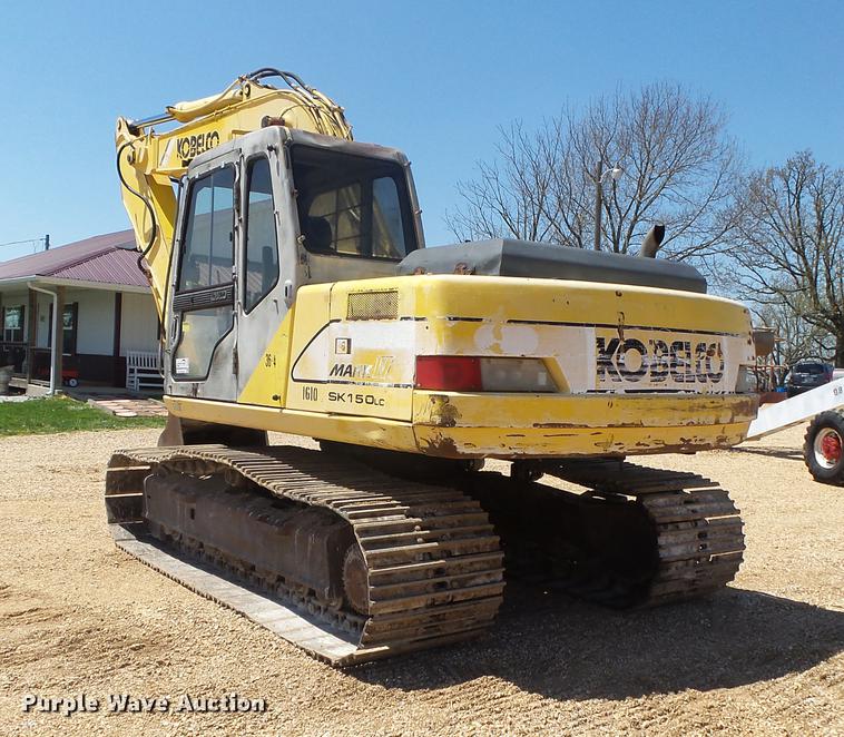 image for item DE3634 1997 Kobelco SK150LC excavator