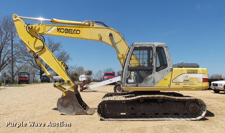 image for item DE3634 1997 Kobelco SK150LC excavator