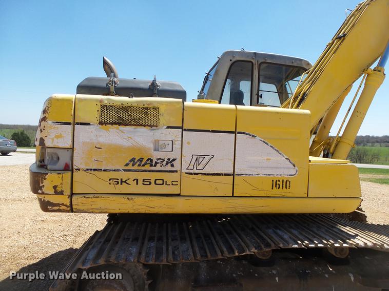 image for item DE3634 1997 Kobelco SK150LC excavator