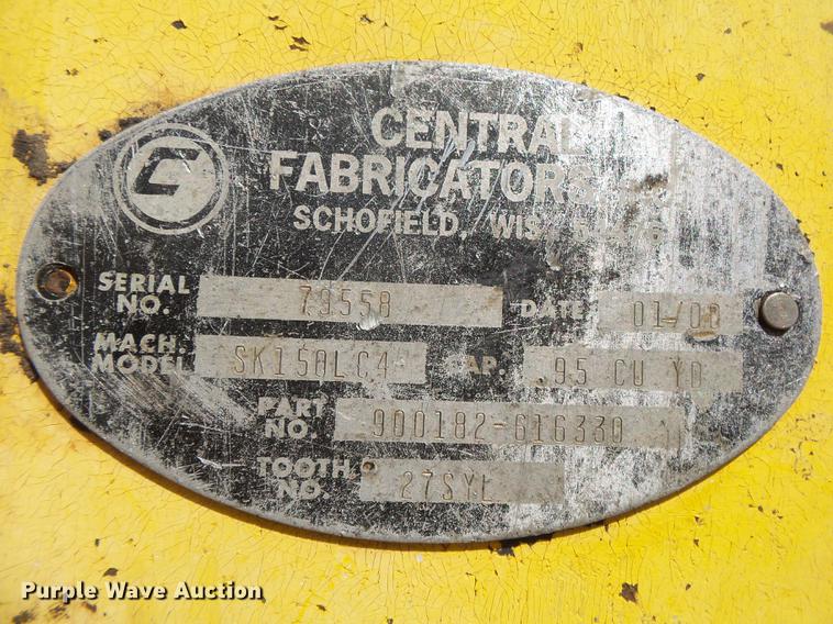 image for item DE3634 1997 Kobelco SK150LC excavator