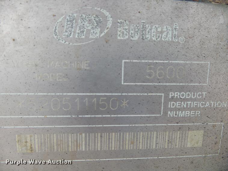 image for item DE3636 Bobcat Toolcat 5600 utility work machine