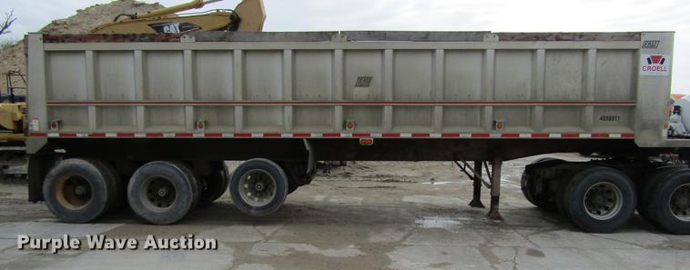 image for item DF3782 1998 East Randolph Eastern end dump trailer