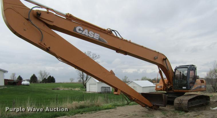 image for item DF3784 2001 Case CX240 long reach excavator