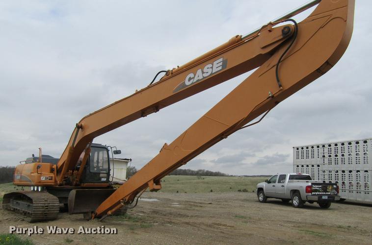 image for item DF3784 2001 Case CX240 long reach excavator