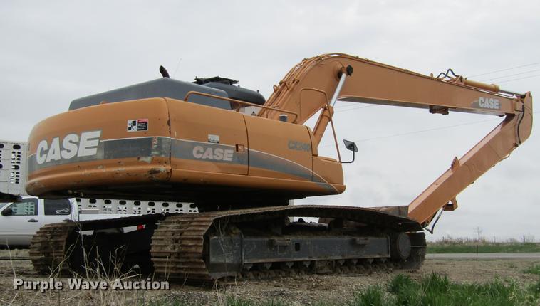 image for item DF3784 2001 Case CX240 long reach excavator
