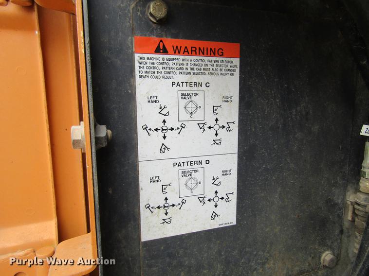 image for item DF3784 2001 Case CX240 long reach excavator