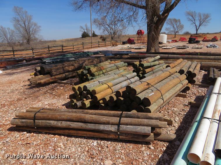 image for item DI9958 (5) bundles wood fence posts