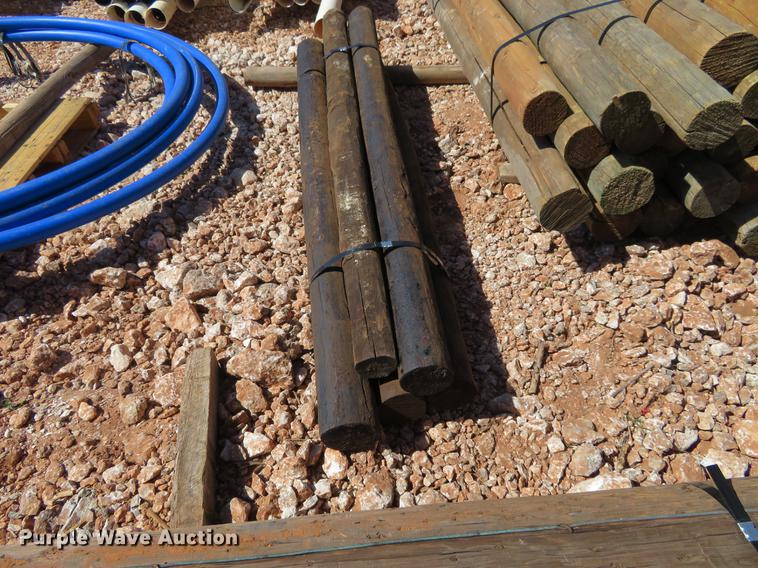 image for item DI9958 (5) bundles wood fence posts