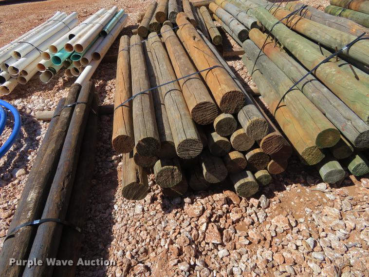 image for item DI9958 (5) bundles wood fence posts