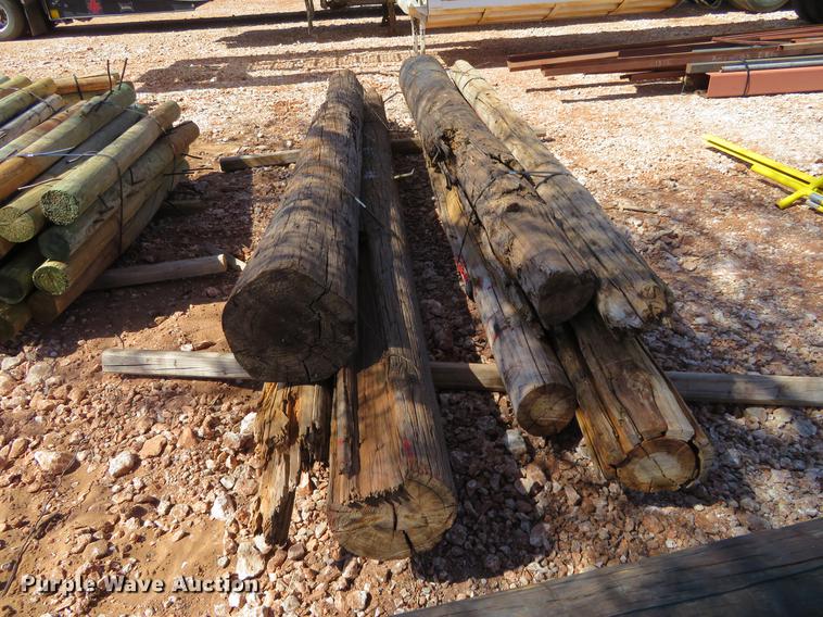 image for item DI9958 (5) bundles wood fence posts