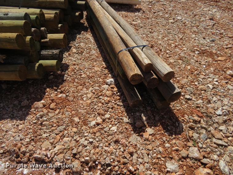 image for item DI9958 (5) bundles wood fence posts