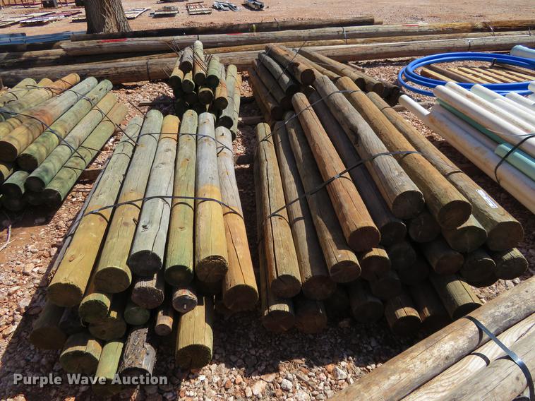 image for item DI9958 (5) bundles wood fence posts