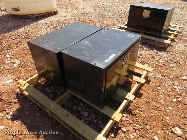 image for item DI9990 (2) steel toolboxes