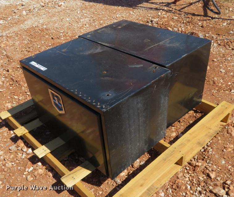 image for item DI9990 (2) steel toolboxes