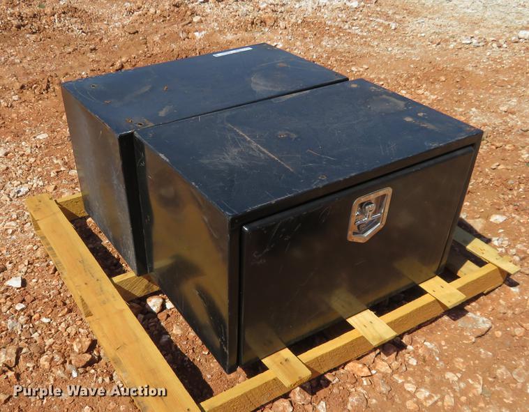 image for item DI9990 (2) steel toolboxes