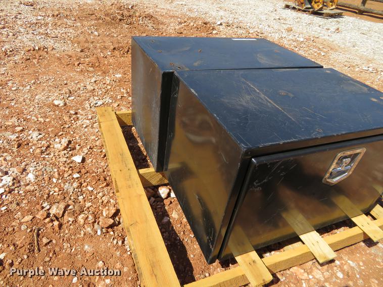 image for item DI9990 (2) steel toolboxes