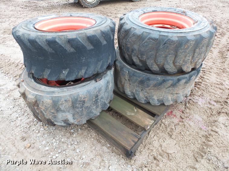 image for item DS9505 (4) Bobcat 12 x 16.5 tires