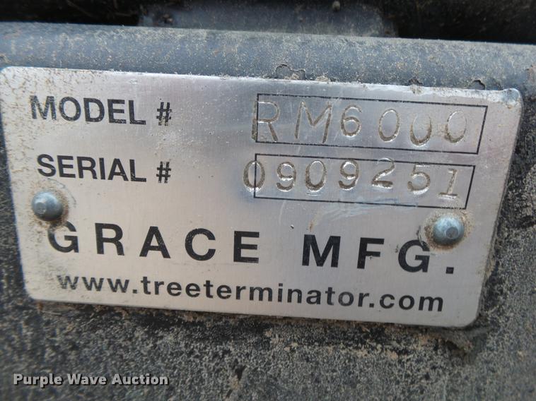 image for item DS9511 Terminator RM6000 skid steer mower