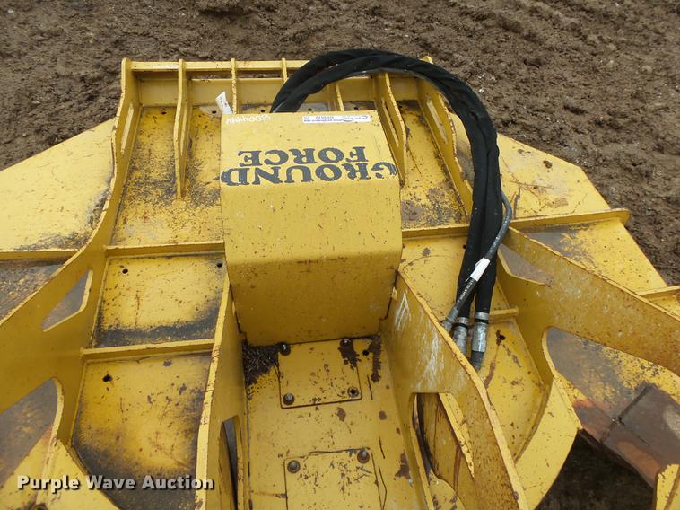 image for item DS9512 Ground-force Harland Ind. skid steer brush mower