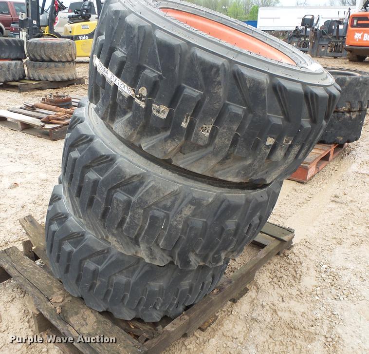 image for item DS9523 (3) Bobcat 31 x 12 x 16.5 tires and wheels