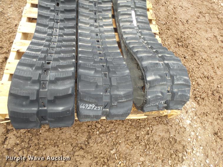 image for item DS9526 (3) Trellborg 10"W rubber tracks