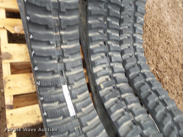 image for item DS9526 (3) Trellborg 10"W rubber tracks