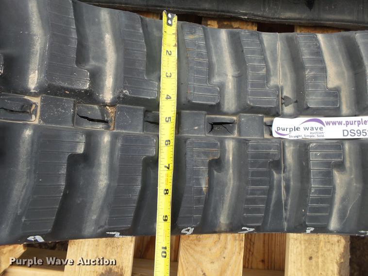 image for item DS9526 (3) Trellborg 10"W rubber tracks