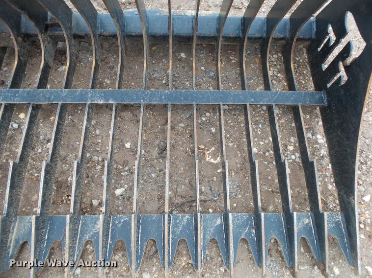 image for item DS9528 DHI 72"W skid steer rock bucket