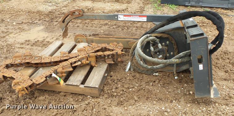 image for item DS9534 Bobcat LT313 skid steer trencher