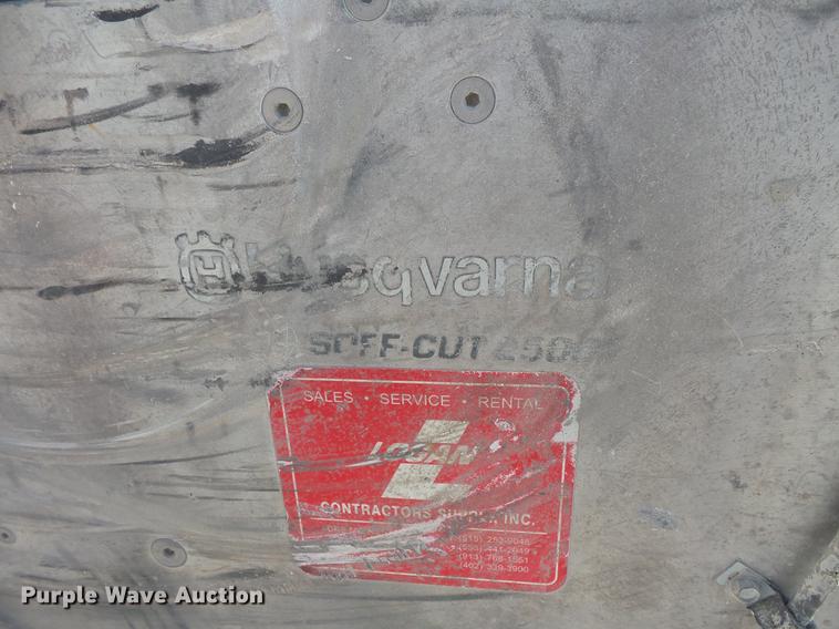 image for item DV9604 Husqvarna Soff-Cut 2500 concrete saw