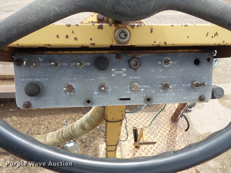 image for item DV9721 Blaw Knox RW-100 road widener