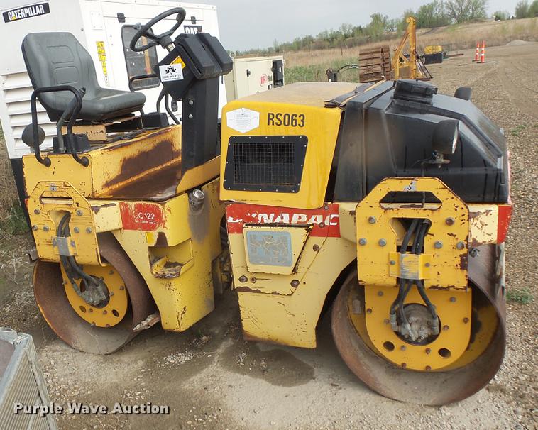 image for item DV9725 1995 Dynapac CC122 double drum vibratory roller