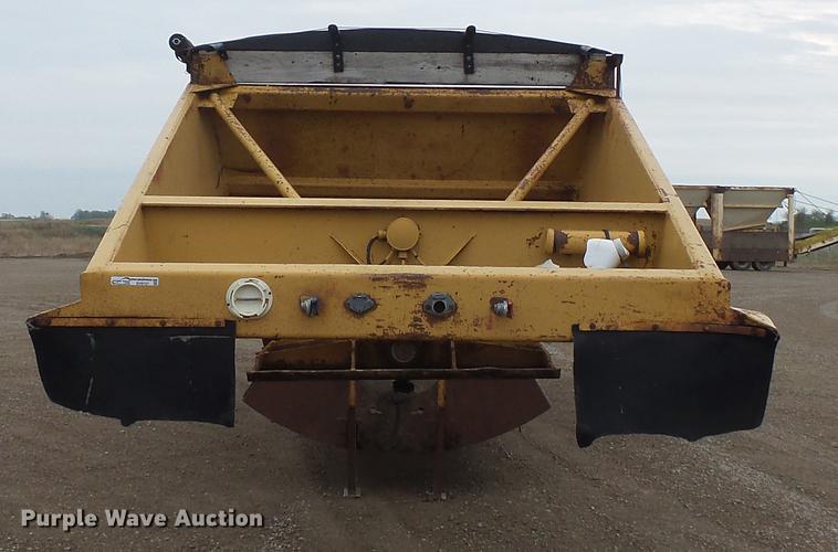 image for item DV9727 1985 Load King bottom dump trailer