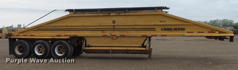 image for item DV9727 1985 Load King bottom dump trailer