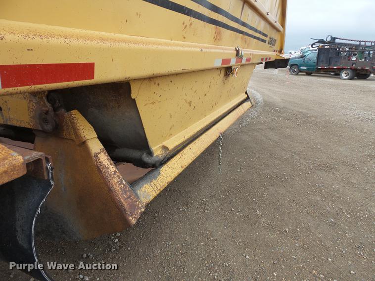 image for item DV9727 1985 Load King bottom dump trailer