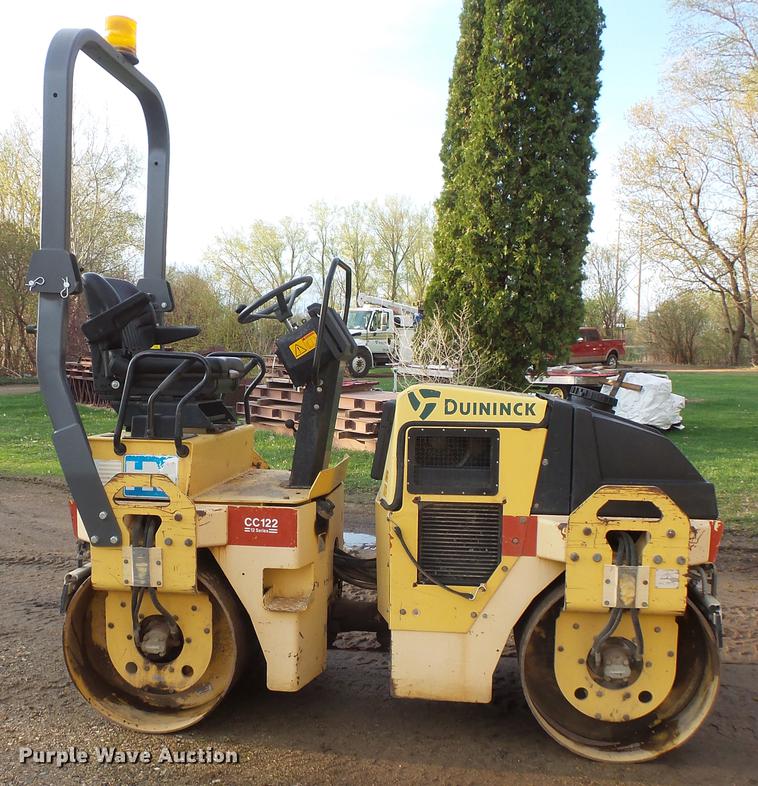 image for item DV9728 2004 Dynapac CC122 double drum vibratory roller
