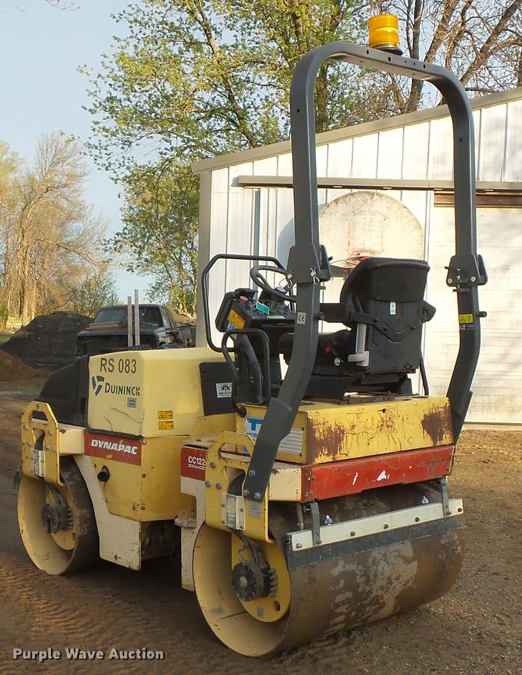 image for item DV9728 2004 Dynapac CC122 double drum vibratory roller