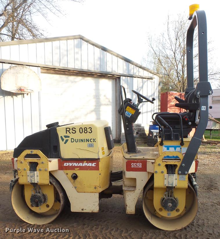 image for item DV9728 2004 Dynapac CC122 double drum vibratory roller