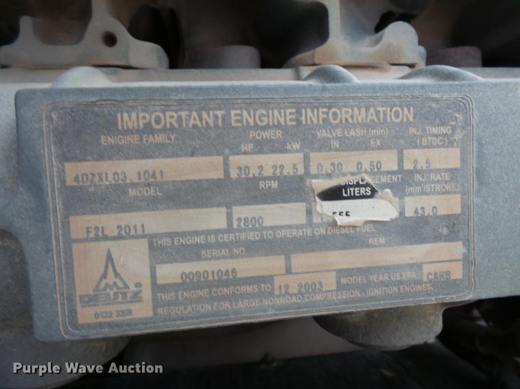 image for item DV9728 2004 Dynapac CC122 double drum vibratory roller