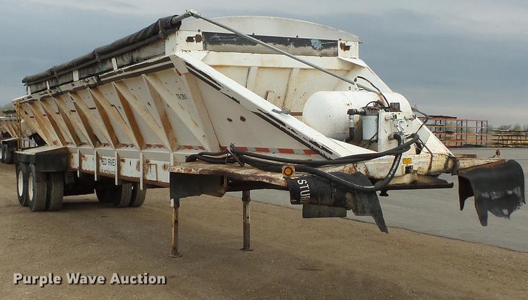 image for item DV9729 1994 Red River LB237 live bottom trailer