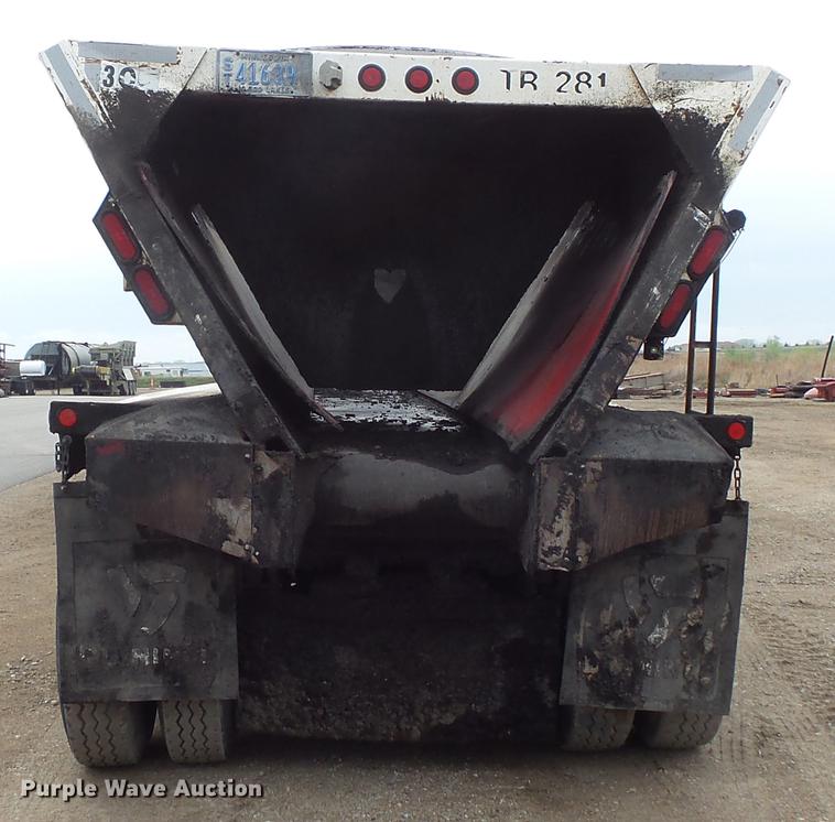 image for item DV9729 1994 Red River LB237 live bottom trailer