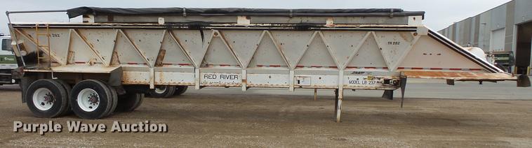 image for item DV9730 1994 Red River LB237 live bottom trailer